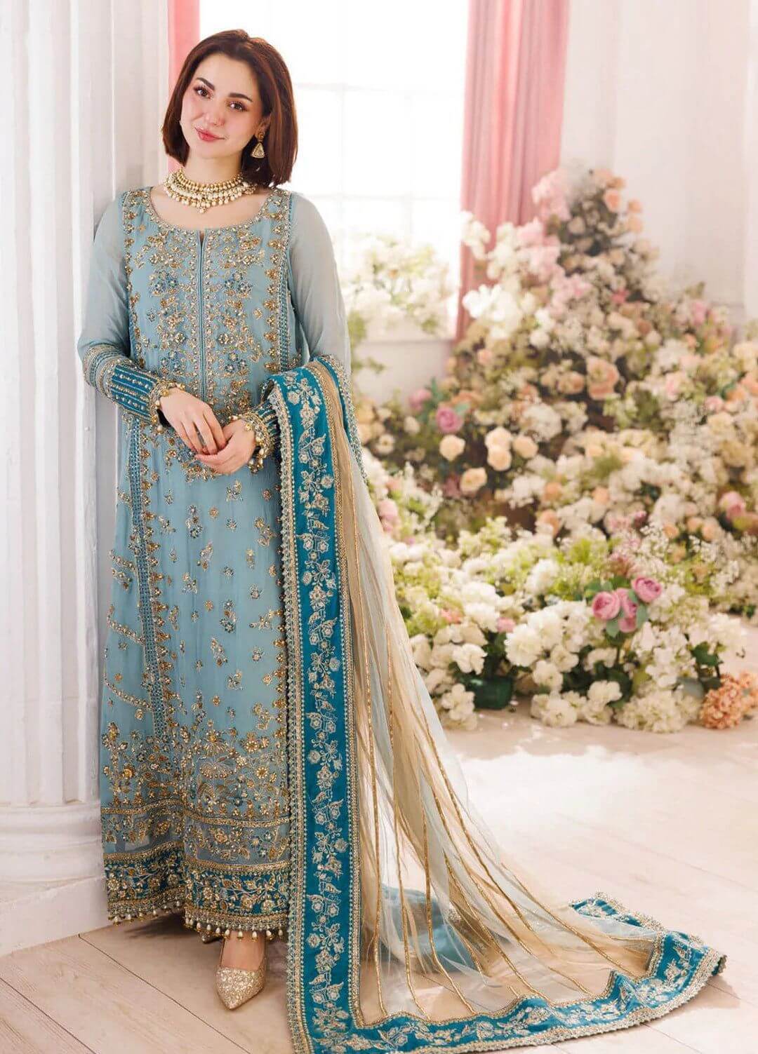 Charizma - Dastan-E-Jashan - Embroidered Chiffon 3 Piece Unstitched DJ5-08