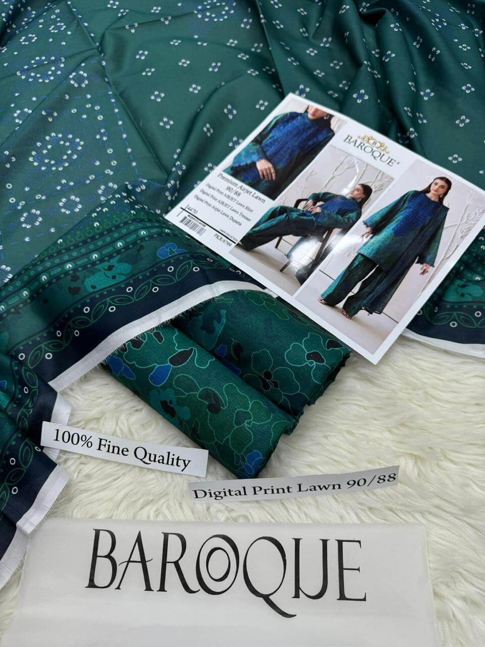 ZOHA PREMIUM DIGITAL PRINT AIRJET LAWN