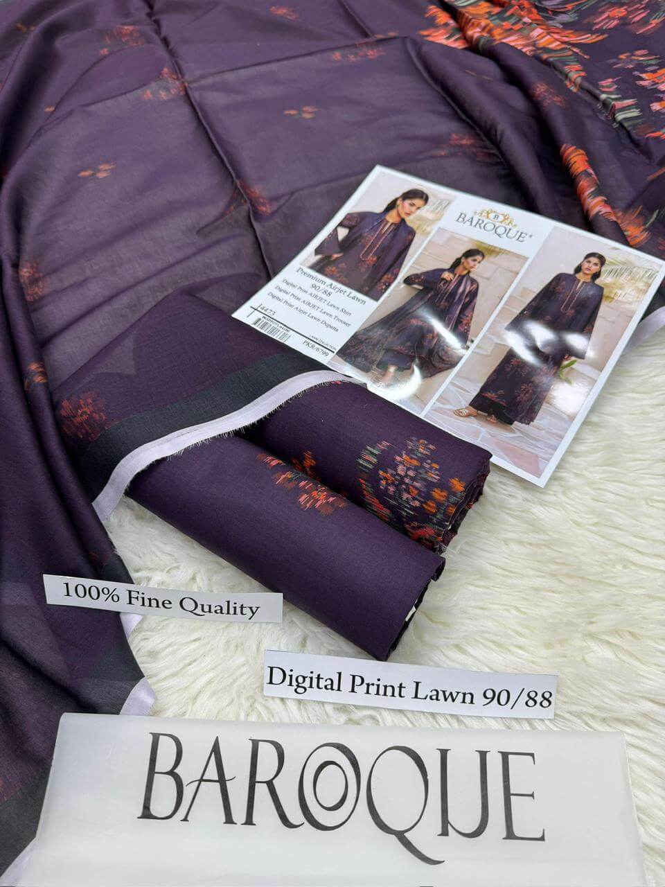 ZOHA PREMIUM DIGITAL PRINT AIRJET LAWN