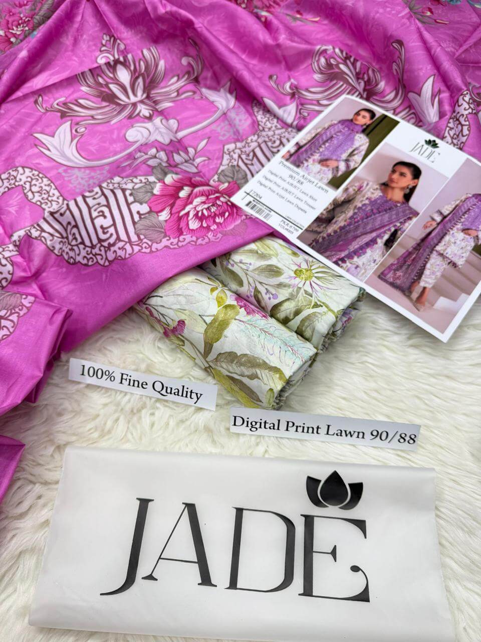 ZOHA PREMIUM DIGITAL PRINT AIRJET LAWN