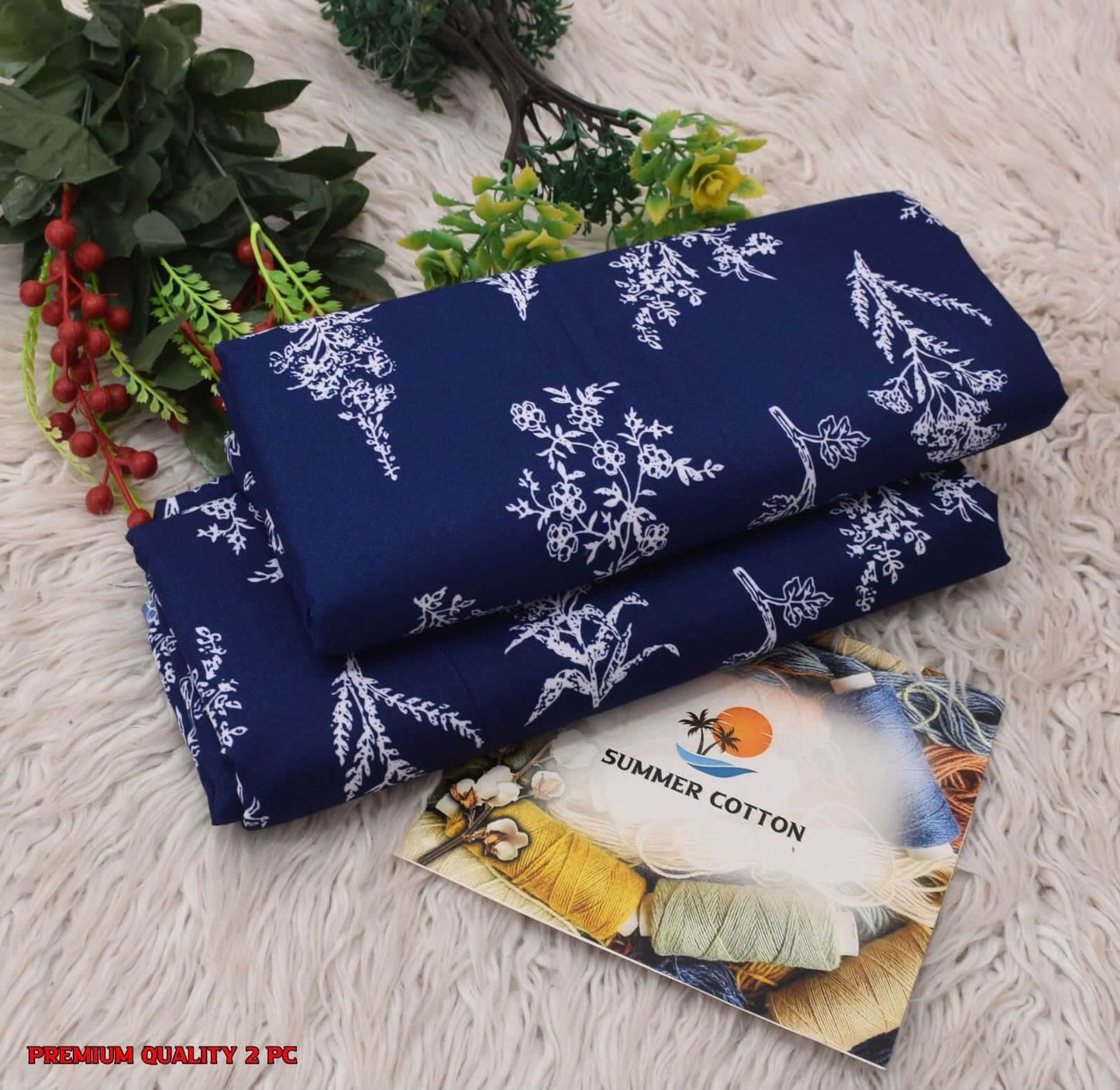 2 Pcs Collection -FLORAL PRINTS for Summer Season