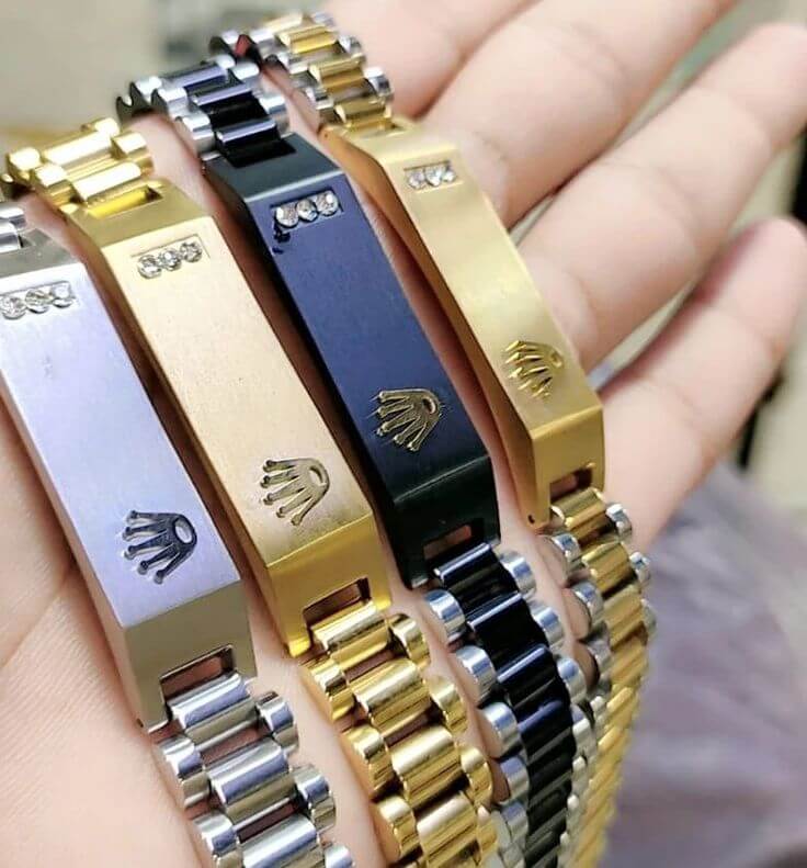 ROLAX Bracelet For Man- Stainless Steel
