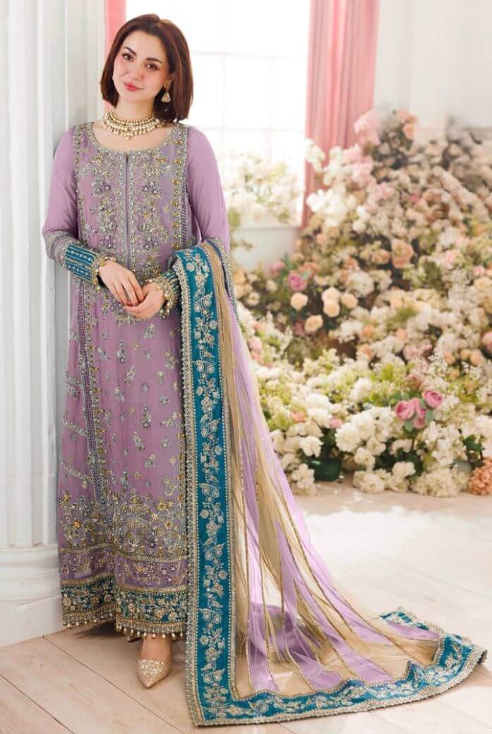 Charizma - Dastan-E-Jashan - Embroidered Chiffon 3 Piece Unstitched DJ5-08