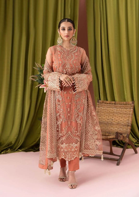 Zaha Peach Soft Net Fabric Formal Collection 3pc Zaha Peach Soft Net Fabric Formal Collection 3pc Zaha Peach Soft Net Fabric Formal Collection 3pc Zaha Peach Soft Net Fabric Formal Collection 3pc