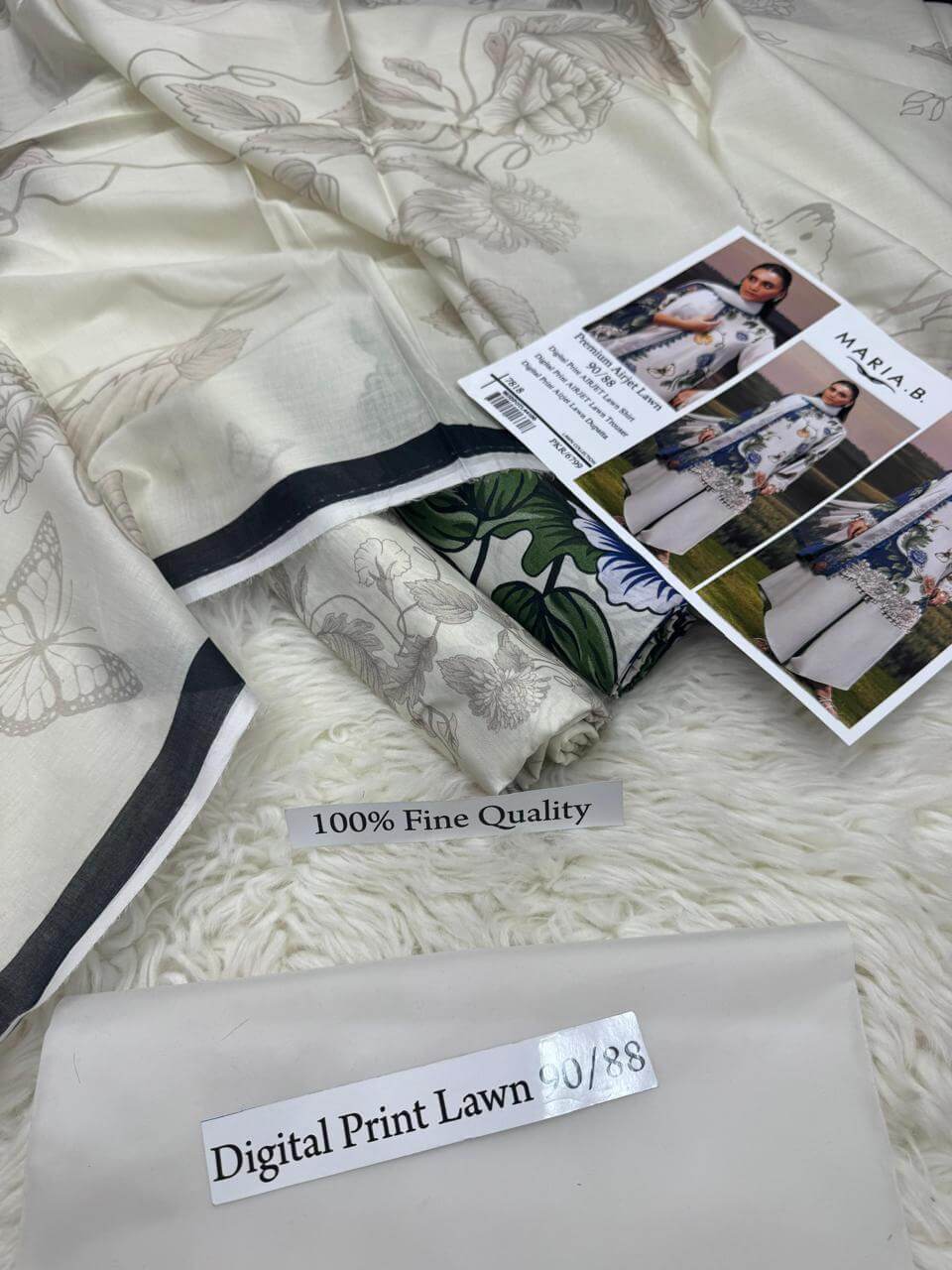ZOHA PREMIUM DIGITAL PRINT AIRJET LAWN