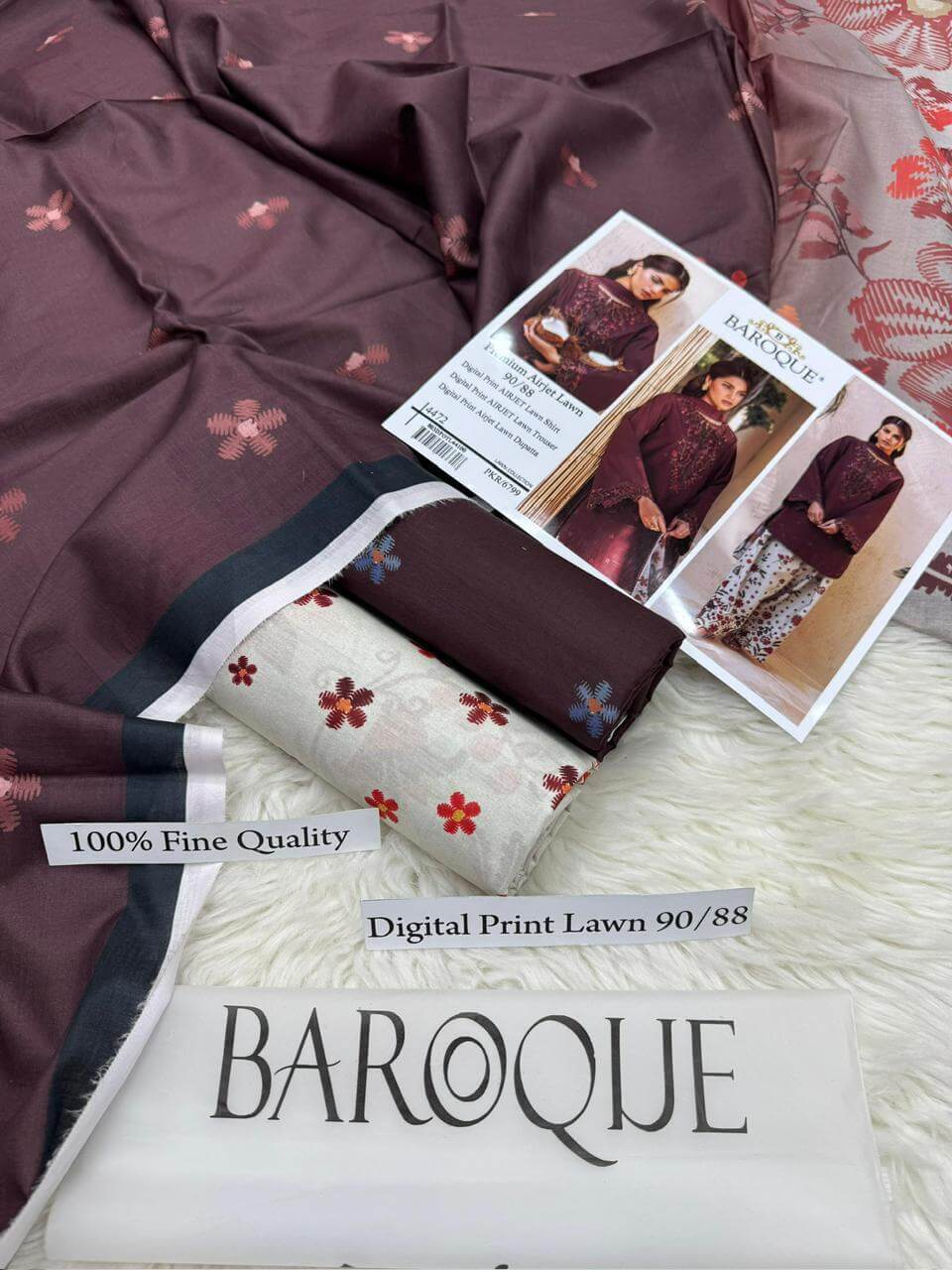 ZOHA PREMIUM DIGITAL PRINT AIRJET LAWN