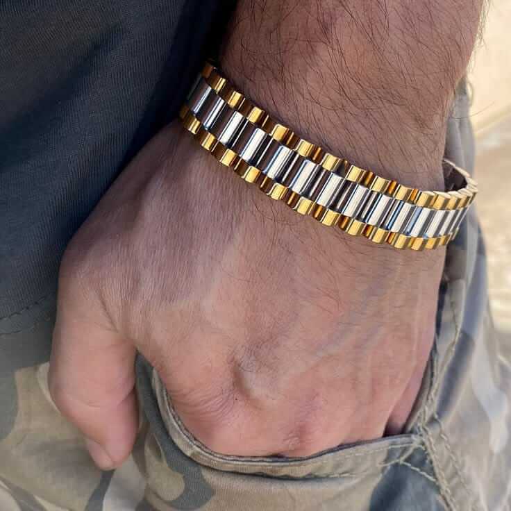 ROLAX Bracelet For Man- Stainless Steel
