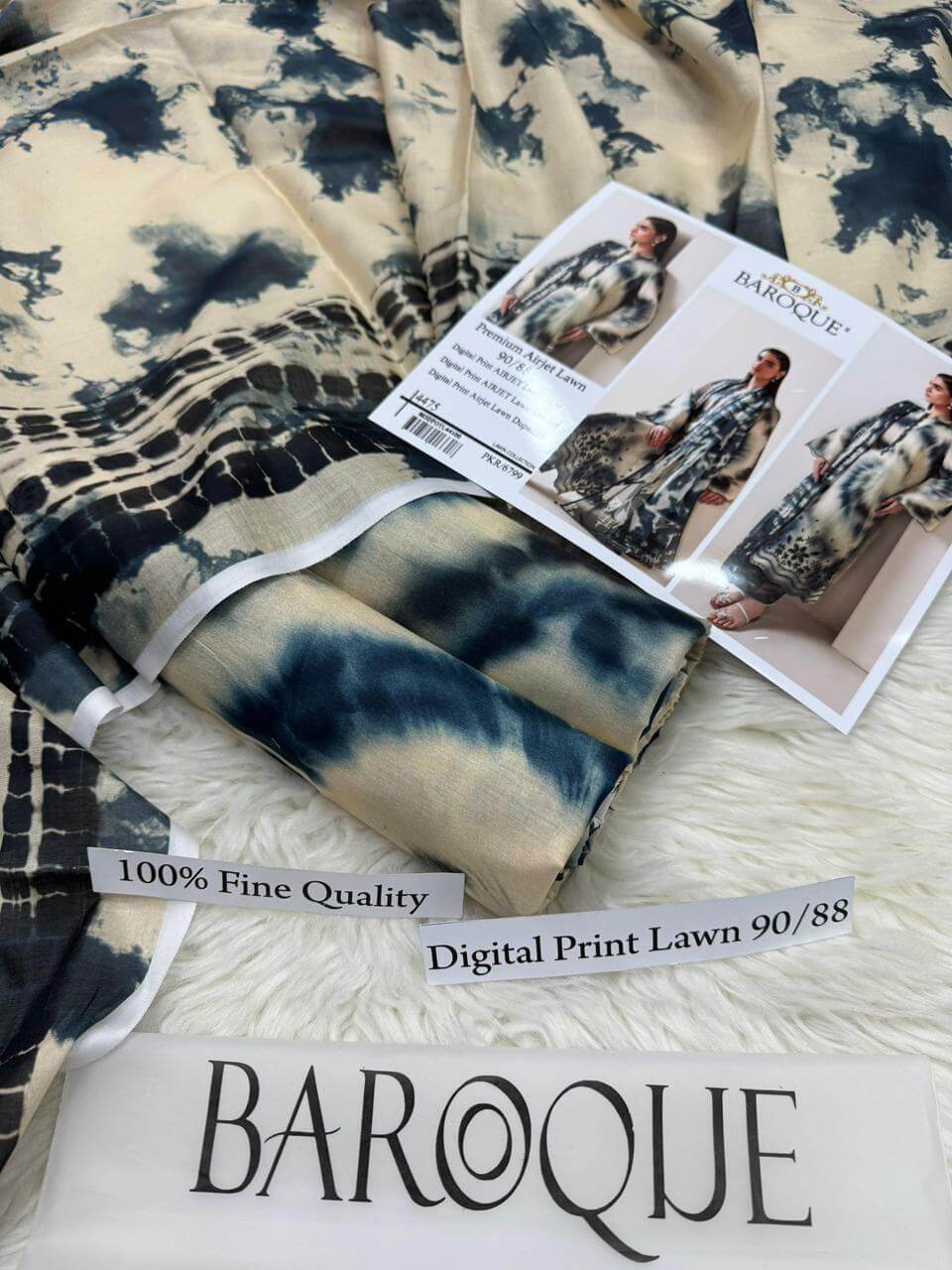 ZOHA PREMIUM DIGITAL PRINT AIRJET LAWN