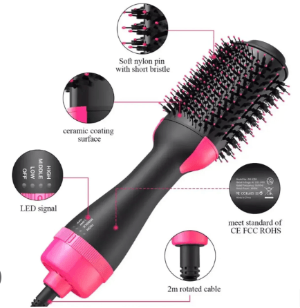 3-in-1 / 4-in-1 / 5-in-1 Hot Air Styler Brush – Dry, Smooth, Volumize & Curl