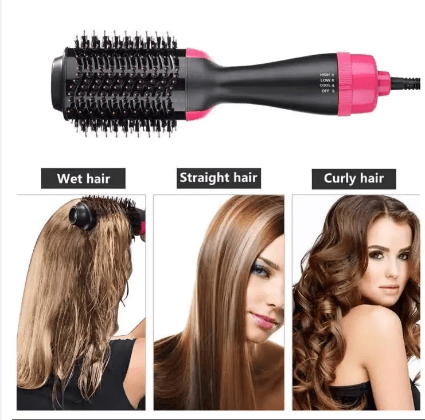 3-in-1 / 4-in-1 / 5-in-1 Hot Air Styler Brush – Dry, Smooth, Volumize & Curl