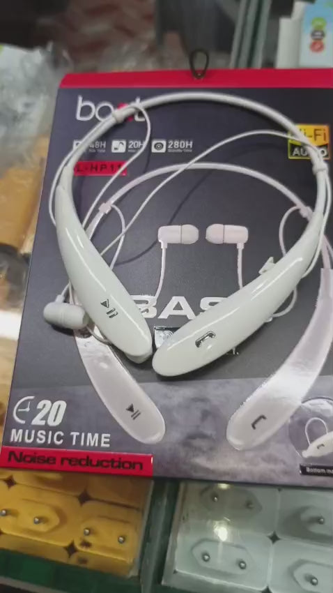 boAt+ L-HP11 Wireless Neckband Earphones | advanced wireless technology with long-lasting battery| consistent sound quality and reliable performance with secure and comfortable fit